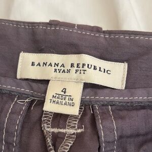 Banana Republic Charcoal Trousers - Ryan Fit